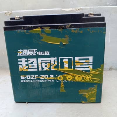 Dry batteries 12V 20AMP import from china.