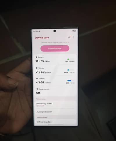 Samsung s22 ultra in good condition