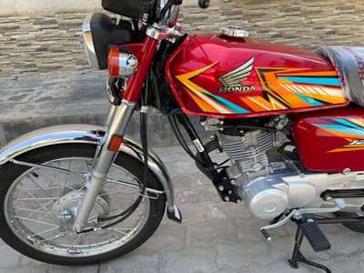 Honda CG 125 2026 Open latter (0322-3276769)
