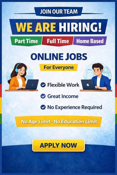 We are hiring candidates for online work !