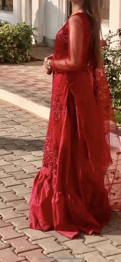 Rajasthani Style Red Dress