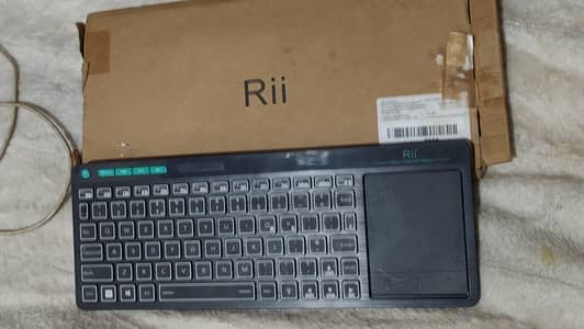 Rii K18 Wireless Keyboard + touchpad - 2.4GHz - QWERTY