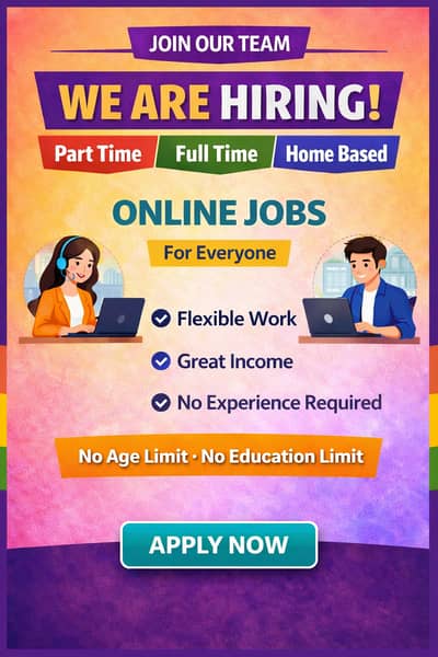 We are hiring candidates for online business