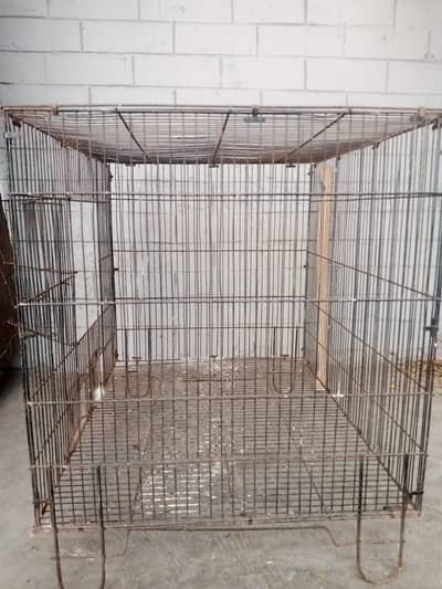 FOLDING CAGE (1.5 X 1.5)+2BOXES
