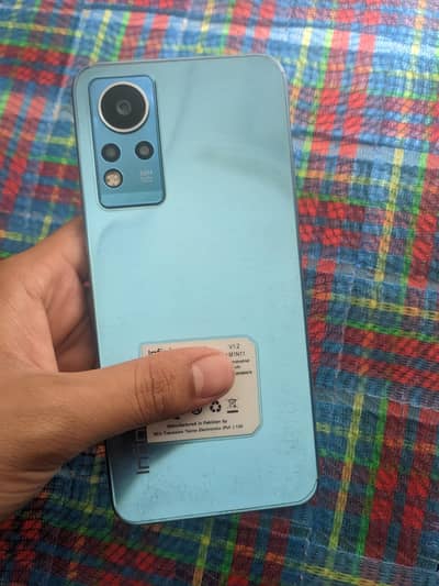 Infinix note 12 with box pta  approved