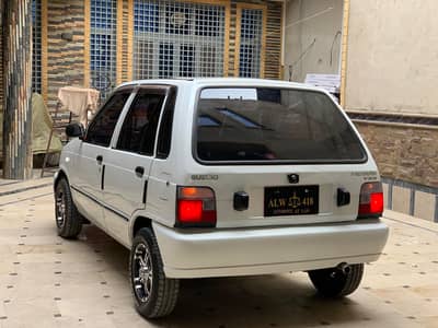 2006 model mehran 1 or 2 pieces small touch ups, no crack no accident