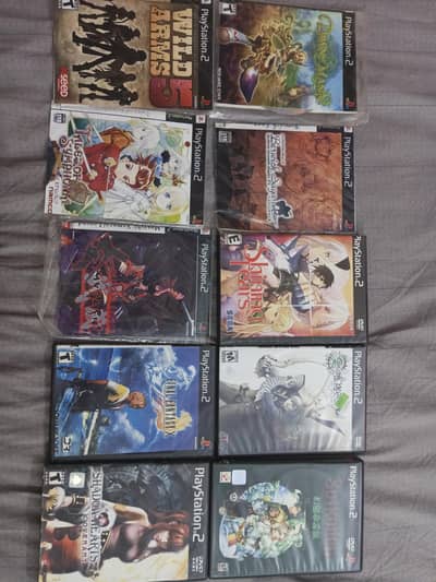 PS2 Game Discs (Used) – Good Condition