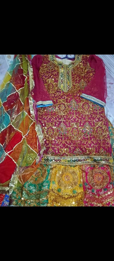 Mehndi dress