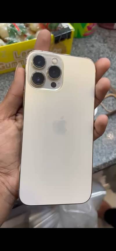 Iphone 13 pro max jv 128gb golden colour