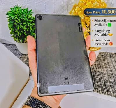 Lenovo Tab M8 HD - 10/10 Condition - With Free Cover! 