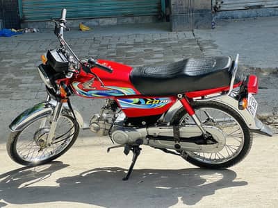 Honda CD70 2024 – Like New Condition | Fresh & Clean Ride