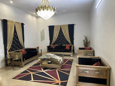 7 seater sofa set with 2 side and 1 centre table