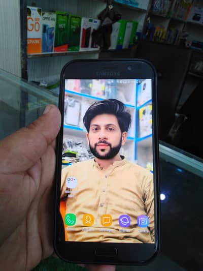 Samsung Galaxy A7 3gb 32gb for sale back crack bakil all ok figer ok