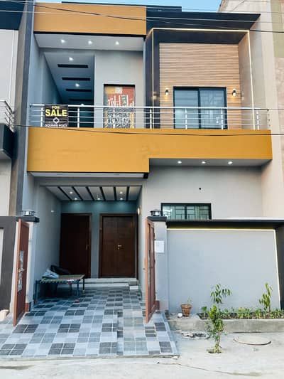 4 Marla Brand new Spanish House Front Elevation is Up for Sale EDEN Residencia