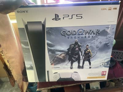 Original PlayStation 5 Box Packed ( 2 controller and many games )