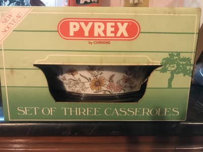 Set of Three Casseroles