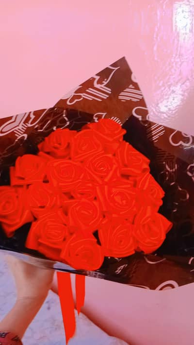 homemade flowers bouquet