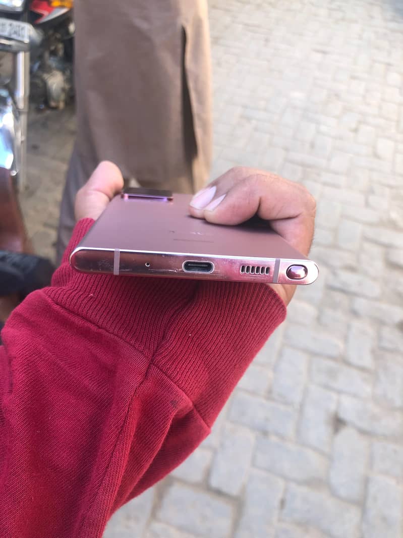 Samsung Note 20 ultra for sale need money condition 10/10 all ok 4