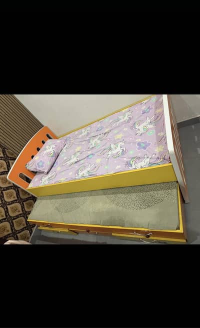 double bed with double mattress