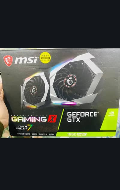 MSI GeForce GTX 1660 Super Gaming X 6GB