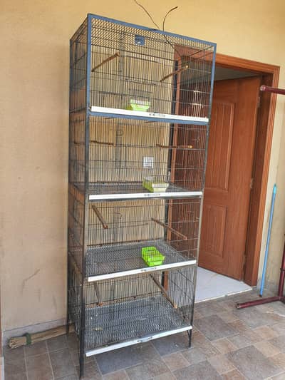 Large multi level birds cage for sale