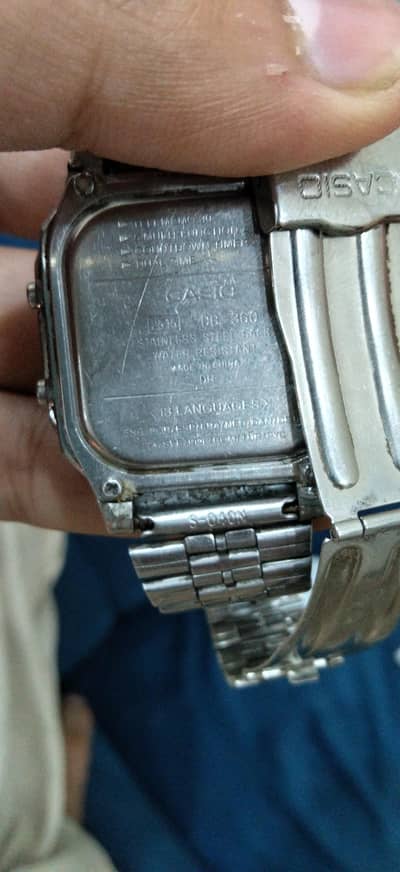 Original Casio DB-360 Data Bank | 10 Year Battery | Vintage Style