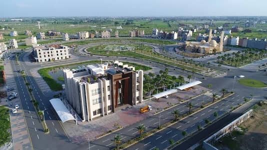 Facing Park 5 Marla Residential Plot For sale Is Available In Palm City Housing Scheme