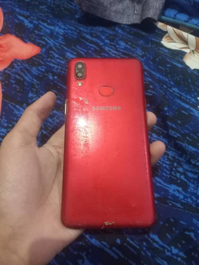 * Samsung A10s with box for Sale (On hai, Display Dead – For Repair)