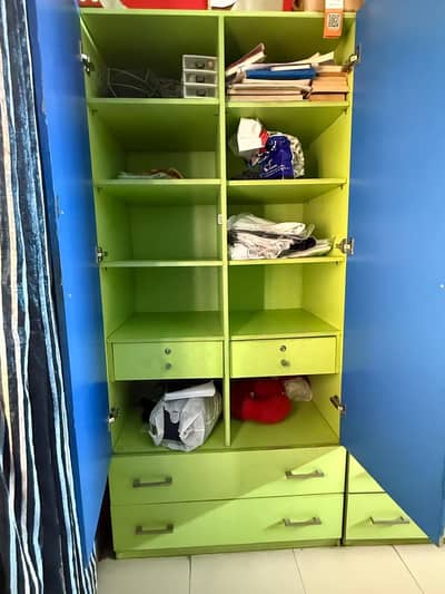 2 spacious wardrobes (4 door set ) - Modern Finish -