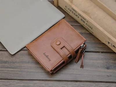 Men's Leather Wallet Multicolor Card Holder