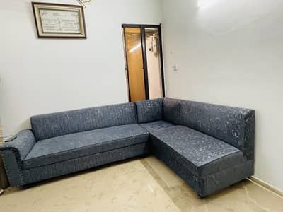 L shaped sofa set