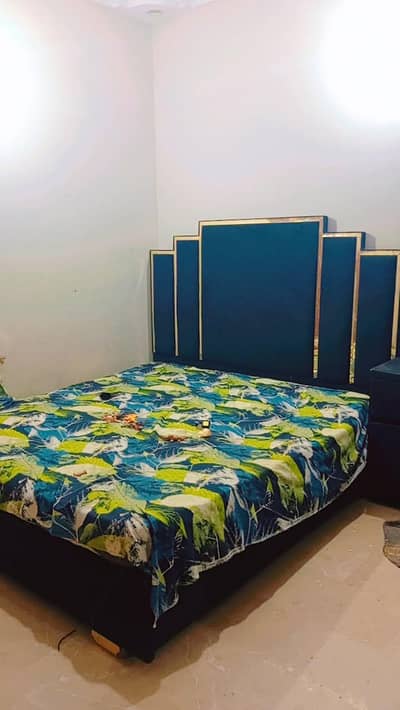 complete room set black velvet worked