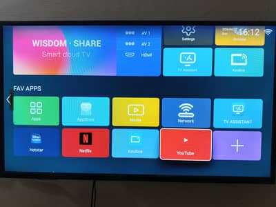 led tv Samsung smart cloud tv 43 inch