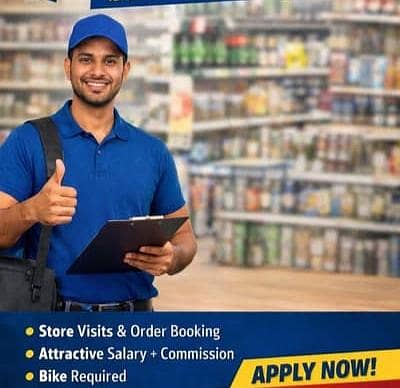 Need an Order booker for G. T products