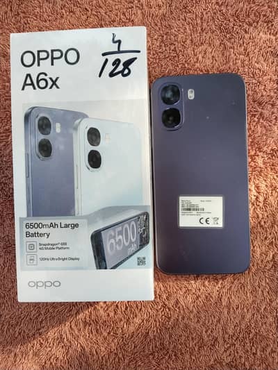 OPPO A6x 4/128  (10 Month Warranty Ma Ha )