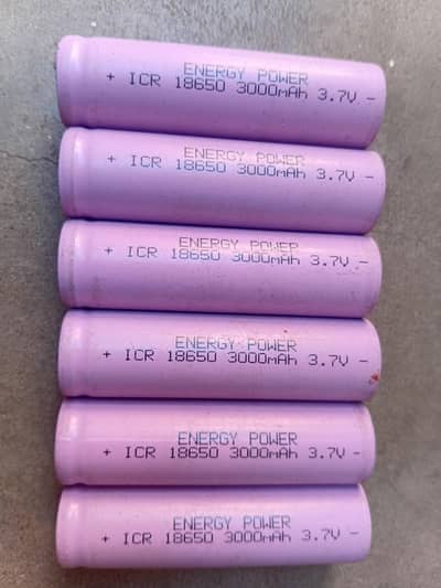 3000mAh 3.7V chargable battery