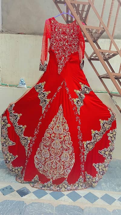 Bridal Red Frock ( 3 peace )