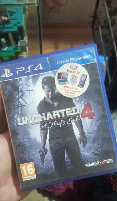 Uncharted 4 PS4 Disc