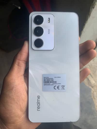 Realme c71 mobile 6/128 with box and 45wtt original charger