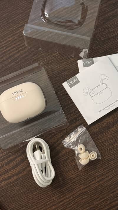 Vidvie BT890 TWS Wireless Earbuds - Brand New (Box Open)