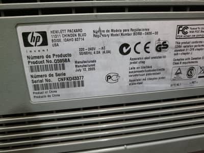 hp laserjet printer in Chakwal