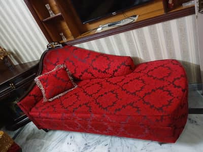 Red elegent couch