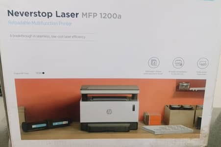 HP Neverstop Laser MFP 1200A Printer 5000PG The latest HP Neverstop