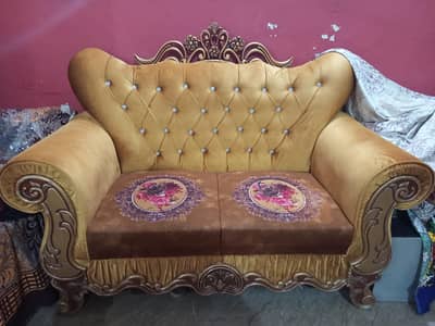 complete bed set with jambo sofa set