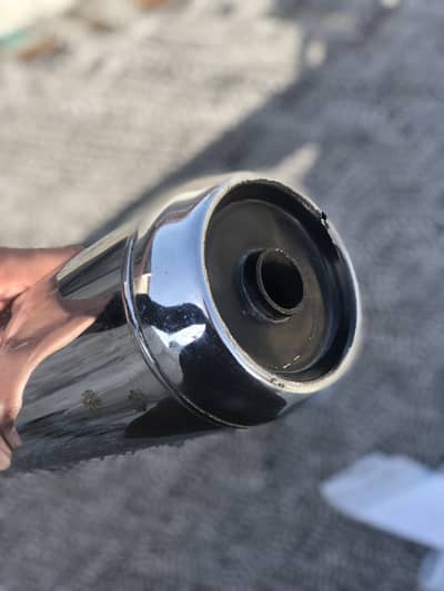 Chrome Honda Silencer