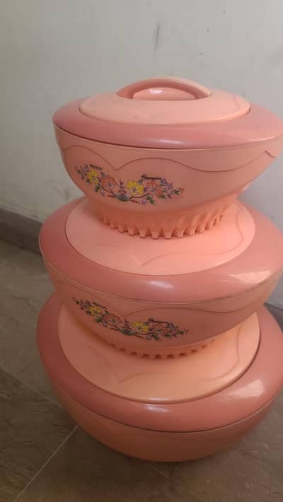 FOOD WARMER WITH COOLER (PACK OF 4)