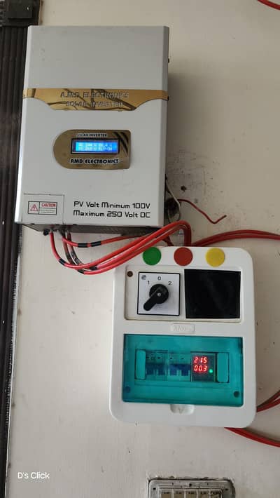3.5 solar inverter with Board sirf plates connect kren and use kren