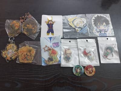 Selling My Hero Academia anime merchandise