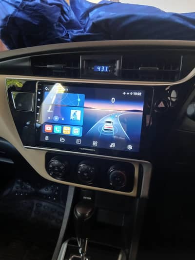Toyota corolla 2017-2026 10-inch android panel HD with frame