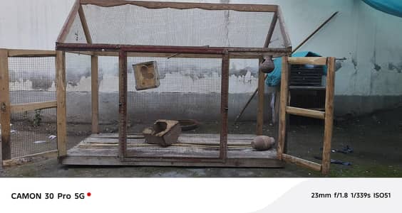 Wooden Cage Large Size
